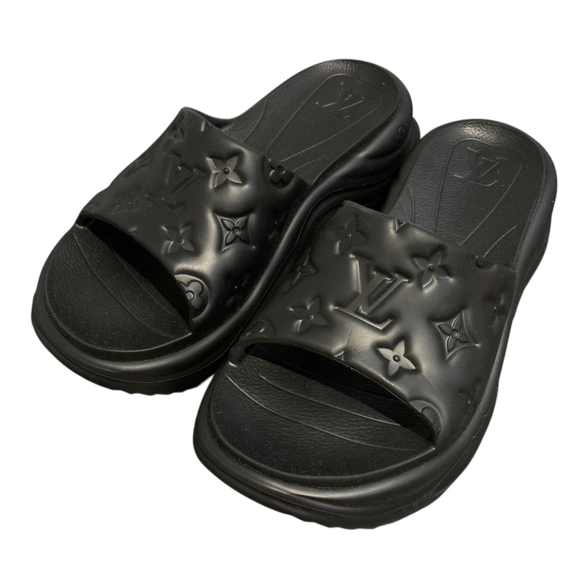 LOUIS VUITTON Pool 55 Flat Comfort Muleサンダル 古着・中古-1枚目のアイテム画像