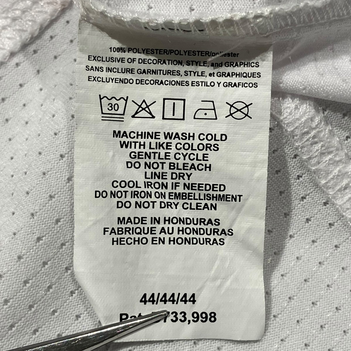 NIKE フィリーズ ゲームシャツ半袖シャツNF0183 古着・中古-6枚目のアイテム画像