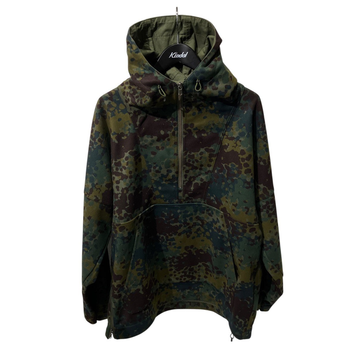 CURLY CRUST HZ ANORAKカモアノラックパーカー 古着・中古-1枚目のアイテム画像
