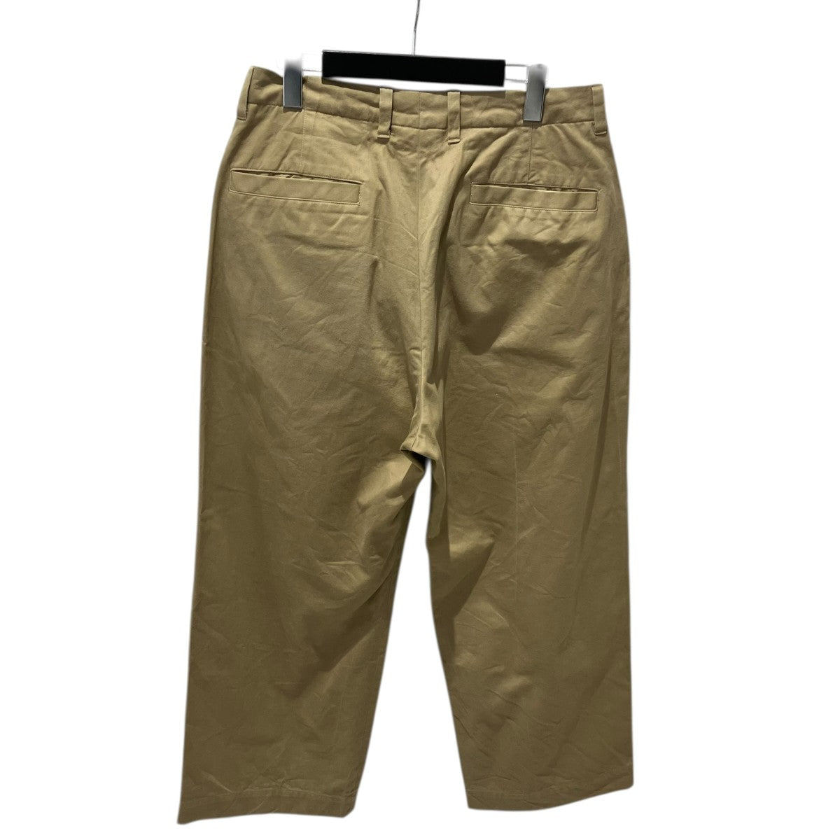 UNIVERSAL PRODUCTS． NO TUCK WIDE CHINO TROUSERSチノパン193-60504 古着・中古-2枚目のアイテム画像
