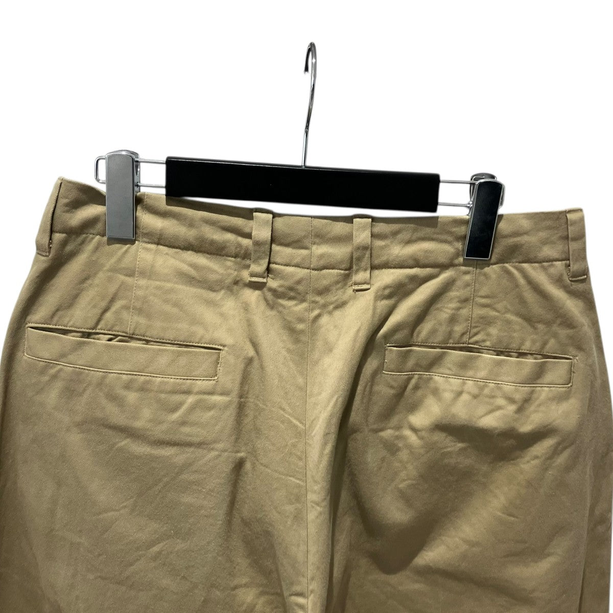 UNIVERSAL PRODUCTS． NO TUCK WIDE CHINO TROUSERSチノパン193-60504 古着・中古-5枚目のアイテム画像