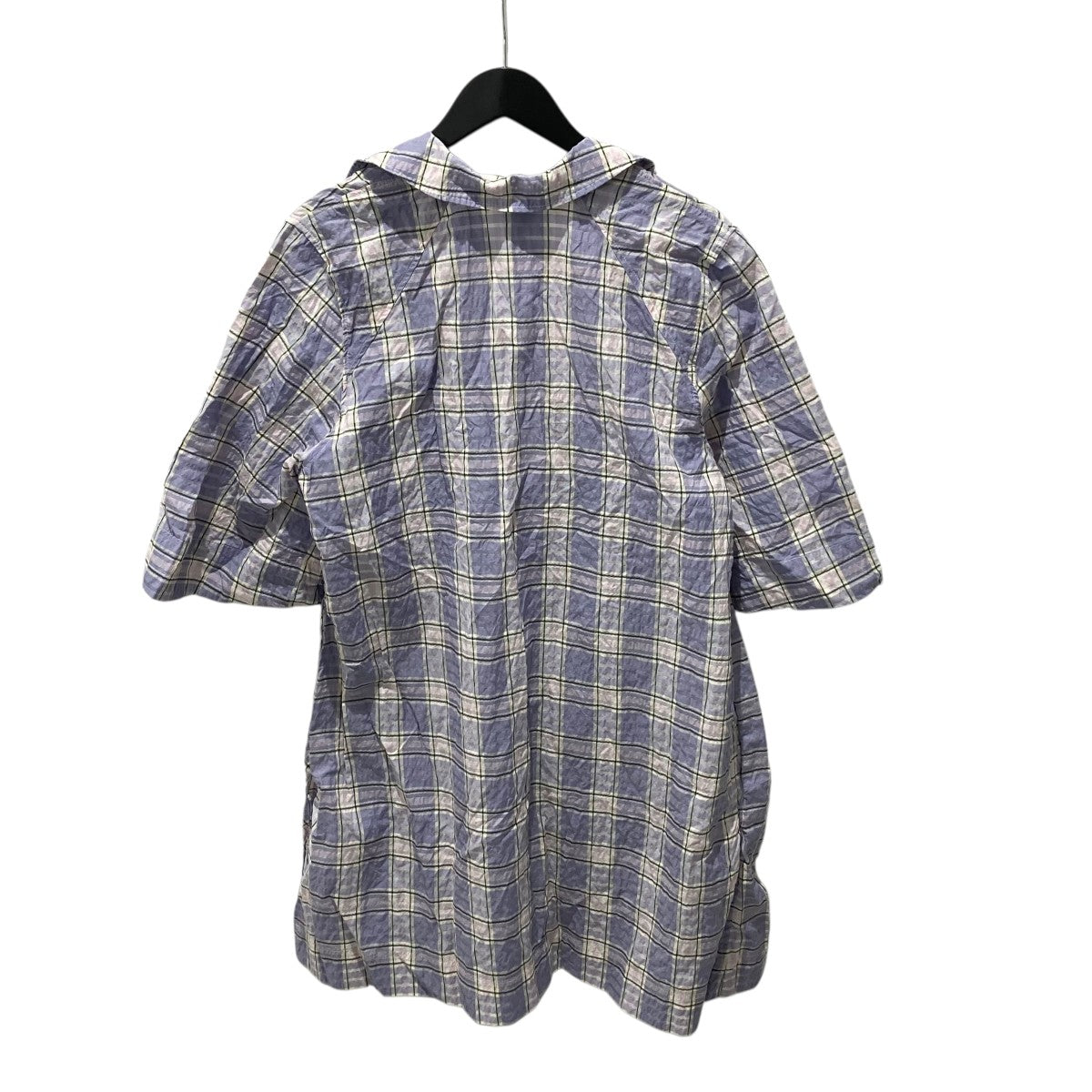 Ganni チェックワンピース 古着・中古-2枚目のアイテム画像