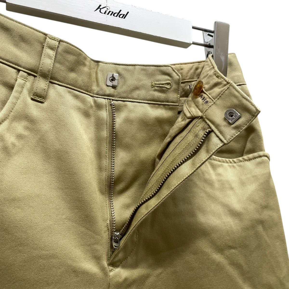 FARAH Wide Straight Work Pants FR0401-W4015 古着・中古-5枚目のアイテム画像