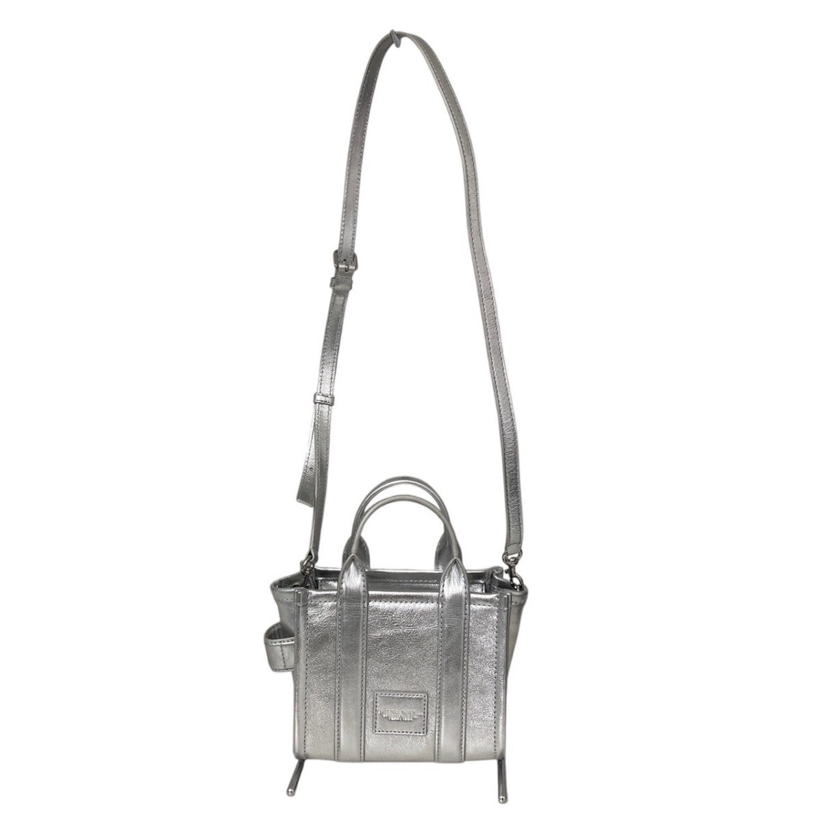 MARC JACOBS Metallic Leather Crossbody Tote2WAYバッグ 古着・中古-2枚目のアイテム画像