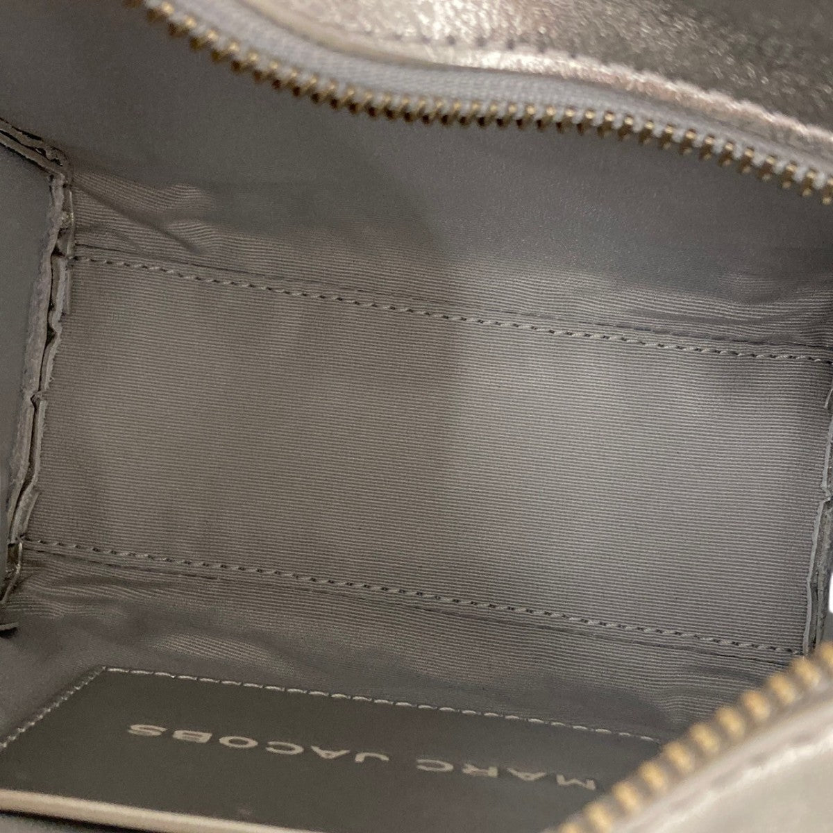 MARC JACOBS Metallic Leather Crossbody Tote2WAYバッグ 古着・中古-5枚目のアイテム画像