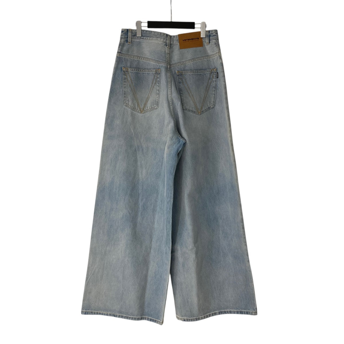 VETEMENTS 23SSPlain Baggy JeansデニムパンツUE63PA305N1 古着・中古-2枚目のアイテム画像