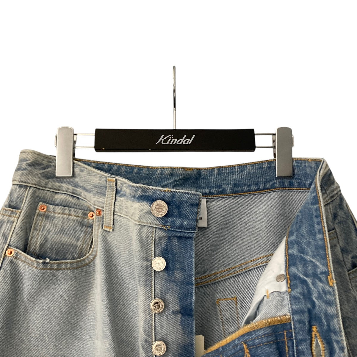 VETEMENTS 23SSPlain Baggy JeansデニムパンツUE63PA305N1 古着・中古-3枚目のアイテム画像