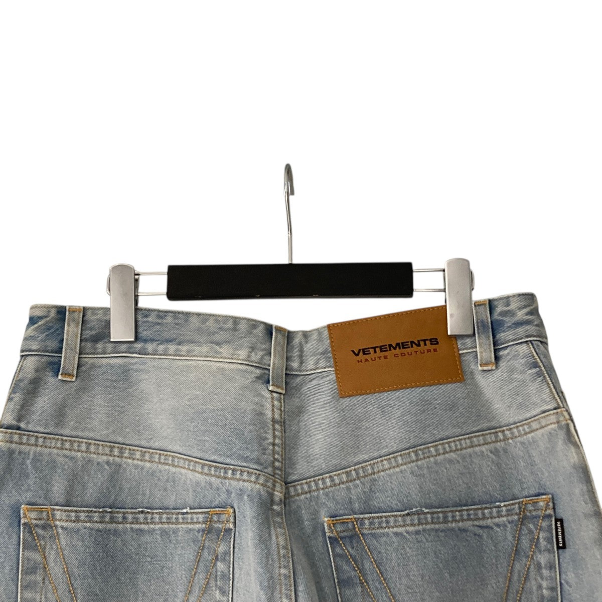 VETEMENTS 23SSPlain Baggy JeansデニムパンツUE63PA305N1 古着・中古-5枚目のアイテム画像