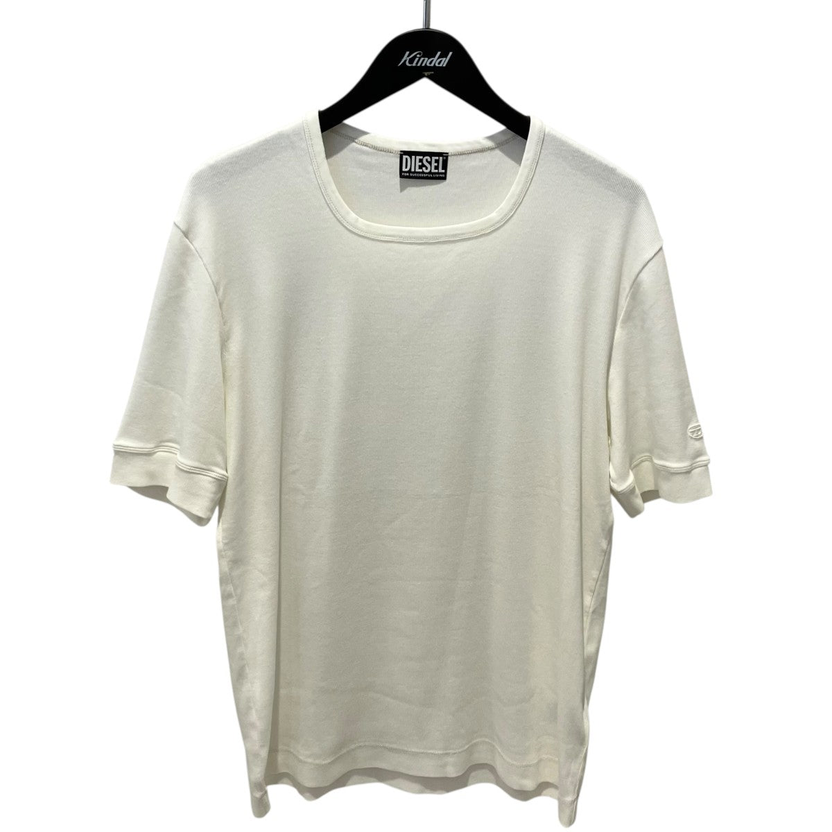 DIESEL T-SQUARIB MAGLIETTAリブカットソーA05406 古着・中古-1枚目のアイテム画像