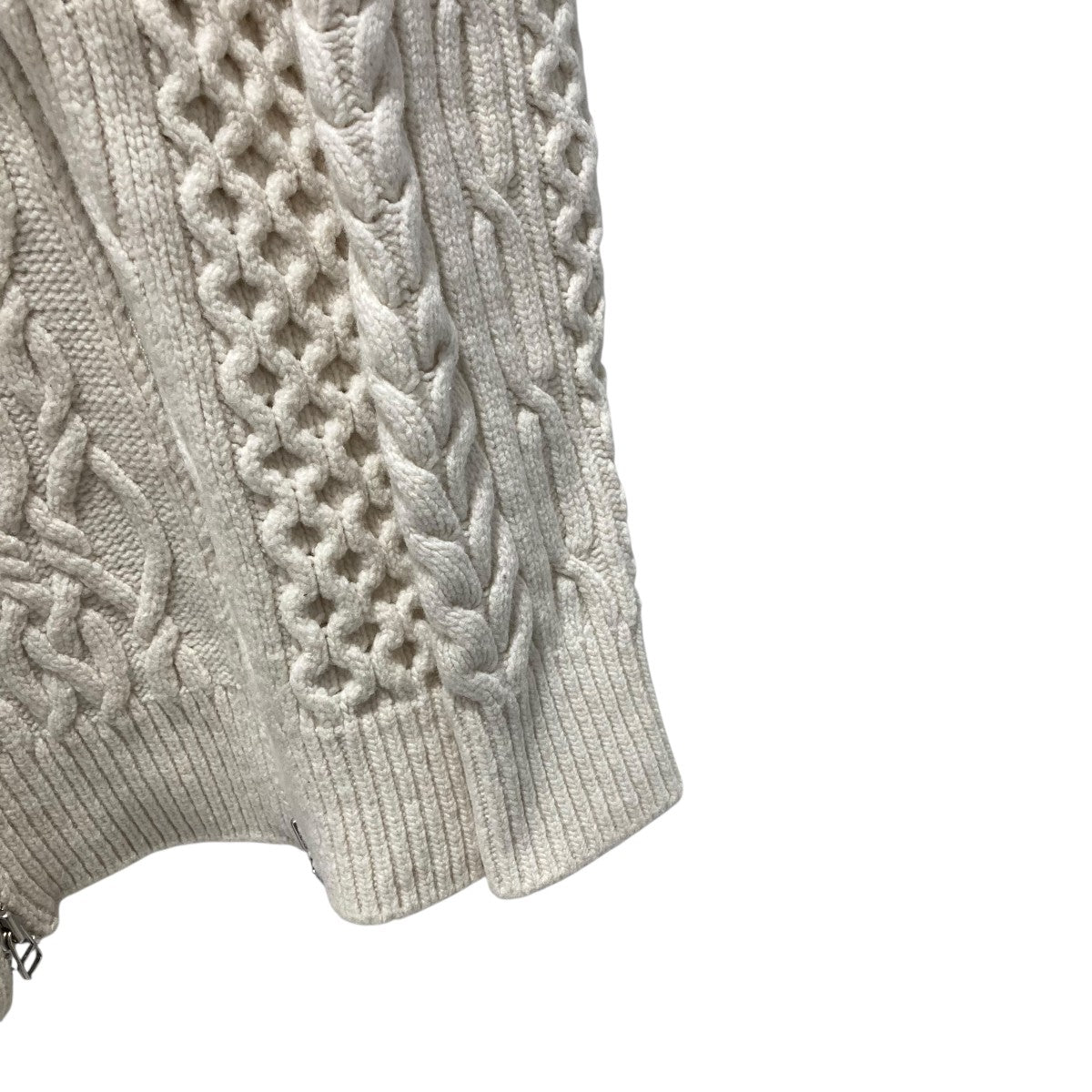 ZIPPED FISHERMAN KNIT SWEATERジップフィッシャーマンニット4B003-0522-39