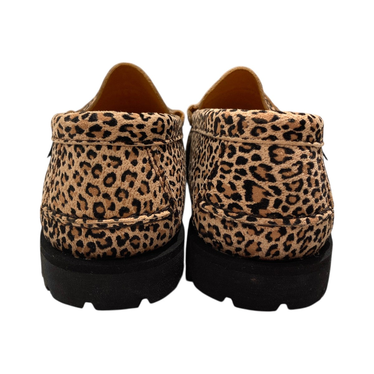 PARABOOT CORAUX D RAID UA NOIRE-IMPR LEOPARDレオパード ローファー 古着・中古-5枚目のアイテム画像