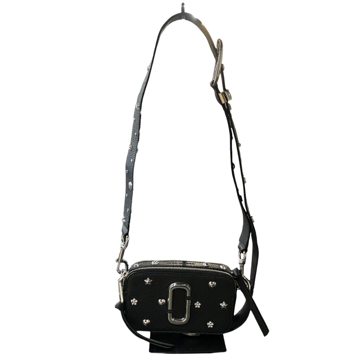 MARC JACOBS 25AWザ ミニ アイコン スタッド スナップショットショルダーバッグ 古着・中古-1枚目のアイテム画像