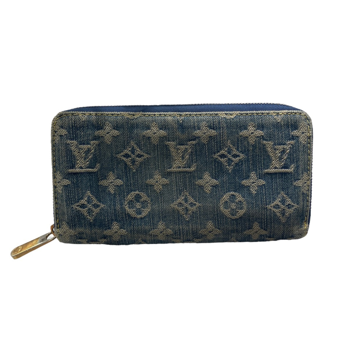 LOUIS VUITTON ジッピーウォレット モノグラムデニム長財布M95341 古着・中古-1枚目のアイテム画像