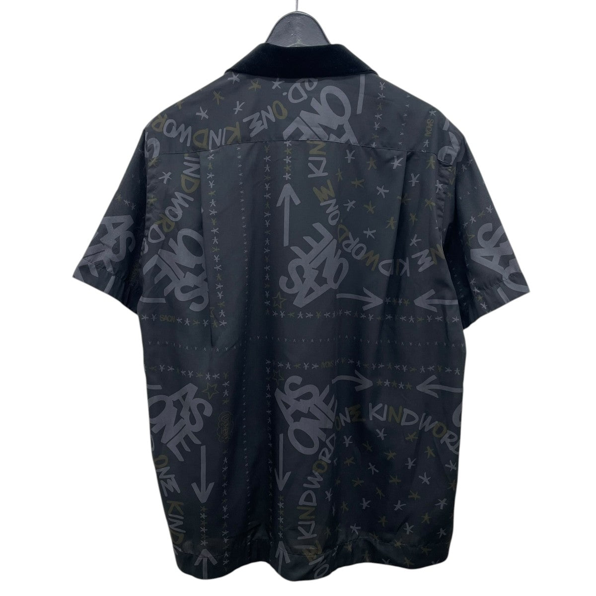 sacai 23SSEric Haze Bandana Print Shirt半袖シャツ23-02980M 古着・中古-2枚目のアイテム画像