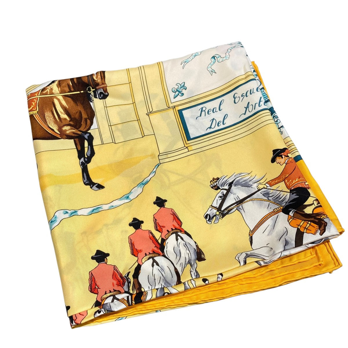 HERMES(エルメス) カレ90 REAL ESCUELA ANDALUZAアンダルシア馬術学校