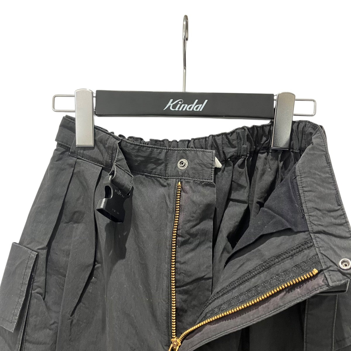 PHEENY NYLON taffeta military pantsカーゴパンツPS22-PT09 古着・中古-3枚目のアイテム画像