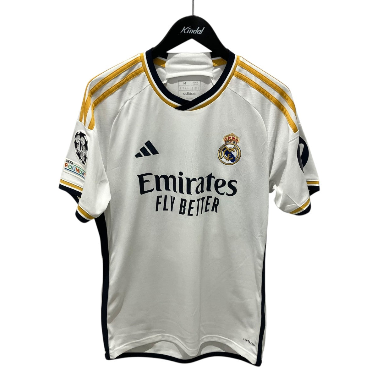 adidas レアルマドリード 23 24 CL決勝戦 モドリッチ ユニフォームTシャツ 古着・中古-1枚目のアイテム画像