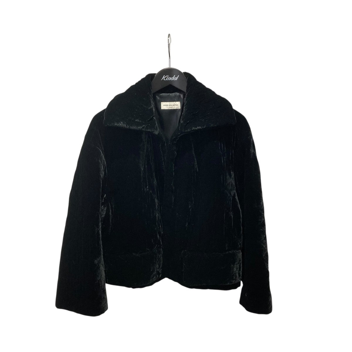 ドリスヴァンノッテン　ベロア　ジャケット　値下げ不可 DRIES VAN NOTEN(ドリスヴァンノッテン) archiveキルティングベロア