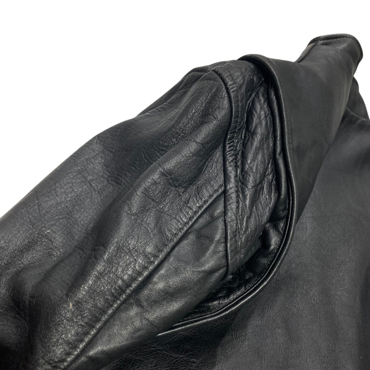 SCHOTT ショット シングルライダース ブラック40 ビンテージ 逆ハの字 Schott(ショット) / 70s/牛タグ/逆ハの字/シングルライダース