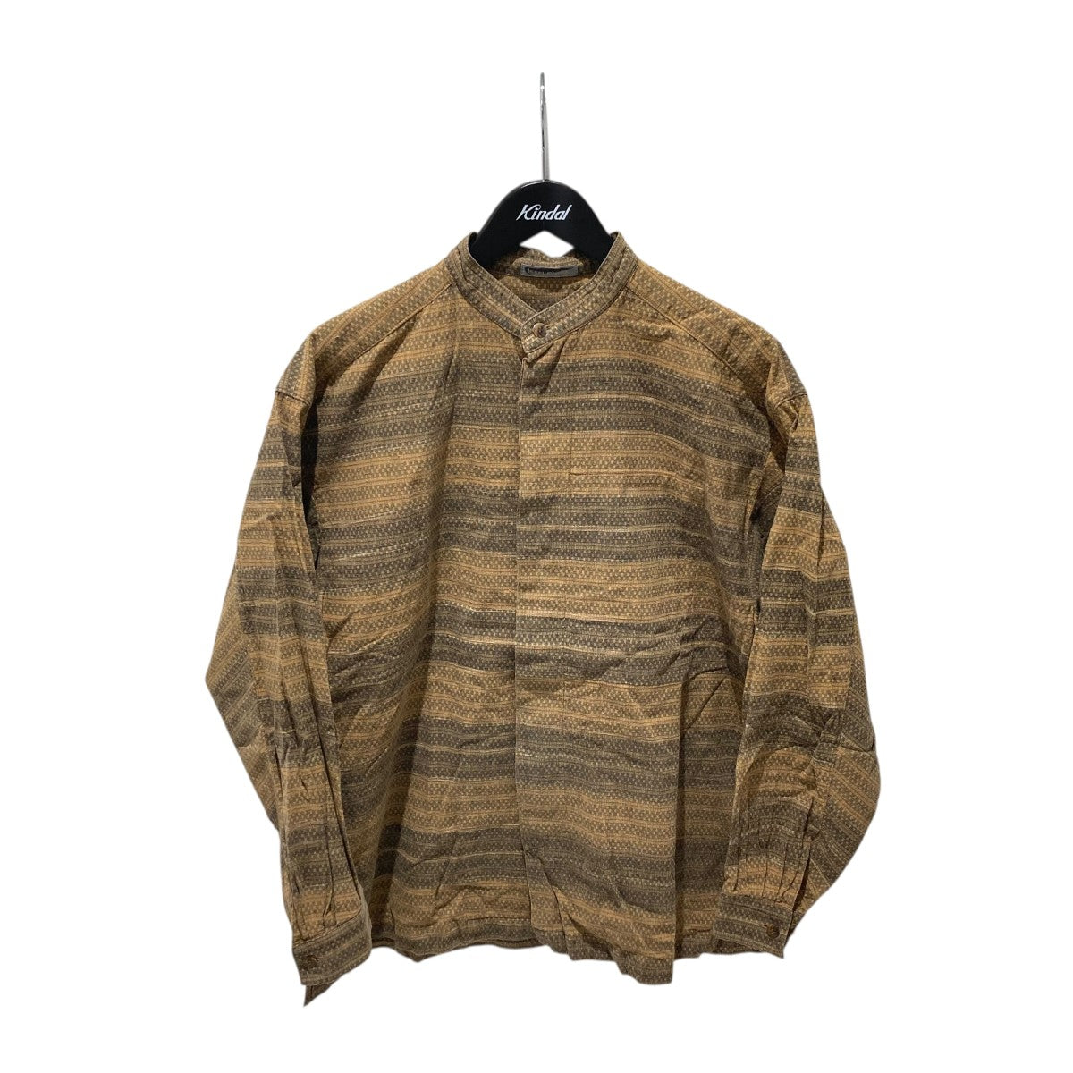 ISSEY MIYAKE MEN 80s 筆タグバンドカラーシャツLG13244 古着・中古-1枚目のアイテム画像