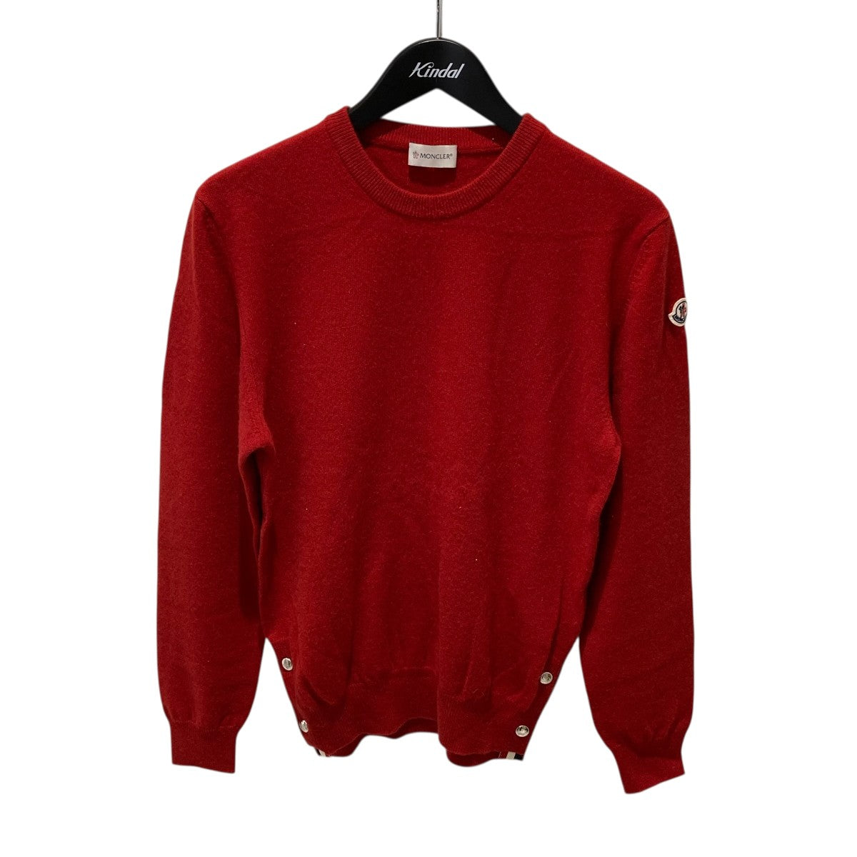 MONCLER MAGLIONE TRICOT GIROCOLLOクルーネックニット 古着・中古-1枚目のアイテム画像