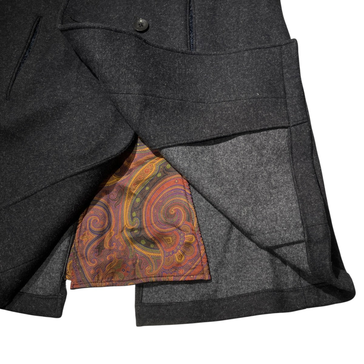 ETRO チェスターコート1C356 古着・中古-5枚目のアイテム画像