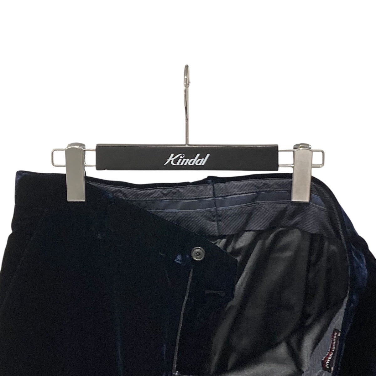 GIORGIO ARMANI ベロアスラックスパンツ9WGPP0AJ 古着・中古-3枚目のアイテム画像