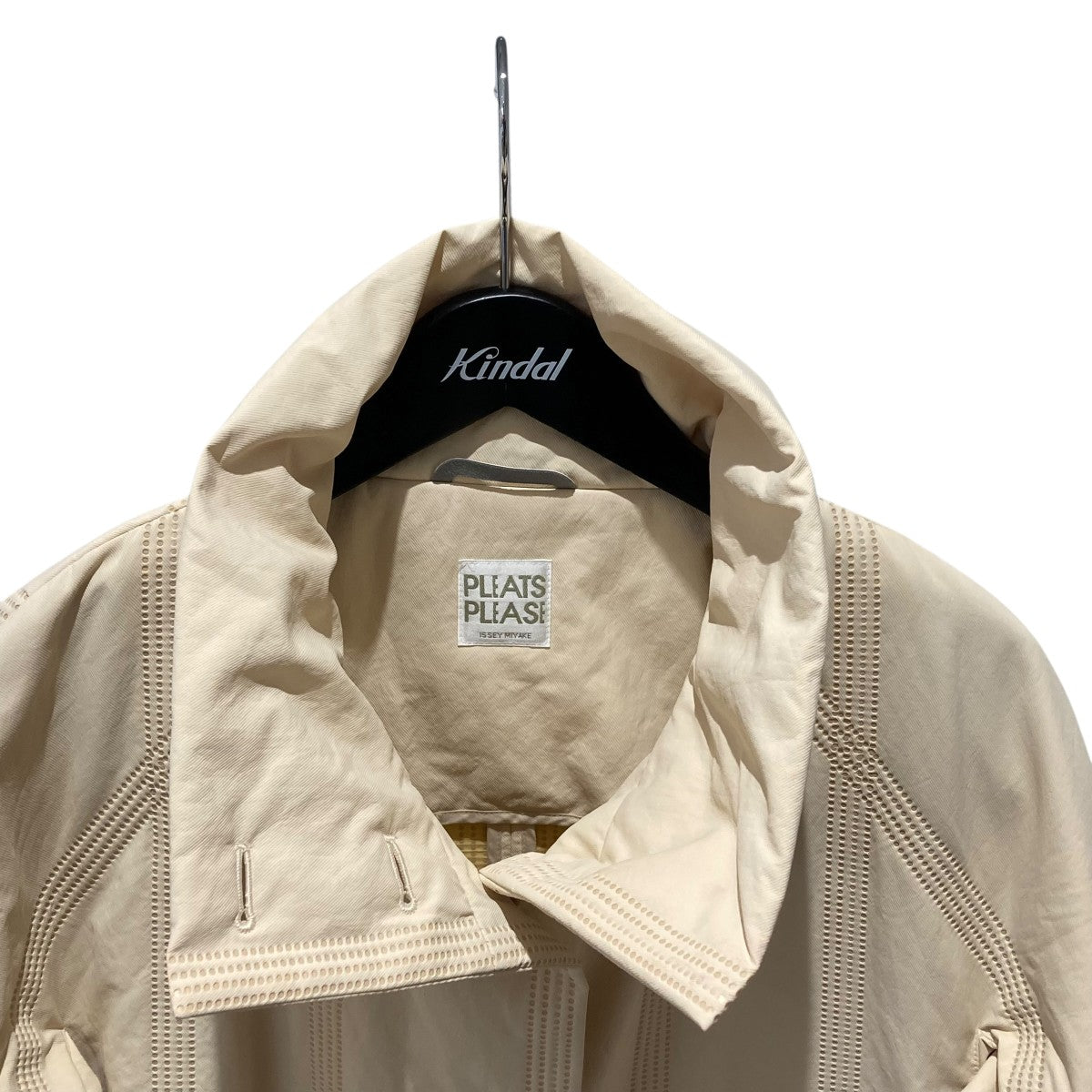 PLEATS PLEASE(プリーツプリーズ) 中綿ハイネックロングコートPP74