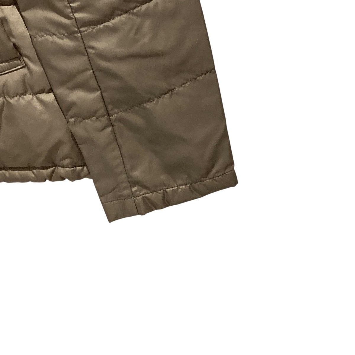 ISSEY MIYAKE ダウン マフラー ベージュ シティ リバーシブル ダウンマフラー – TAIONインナーダウン公式