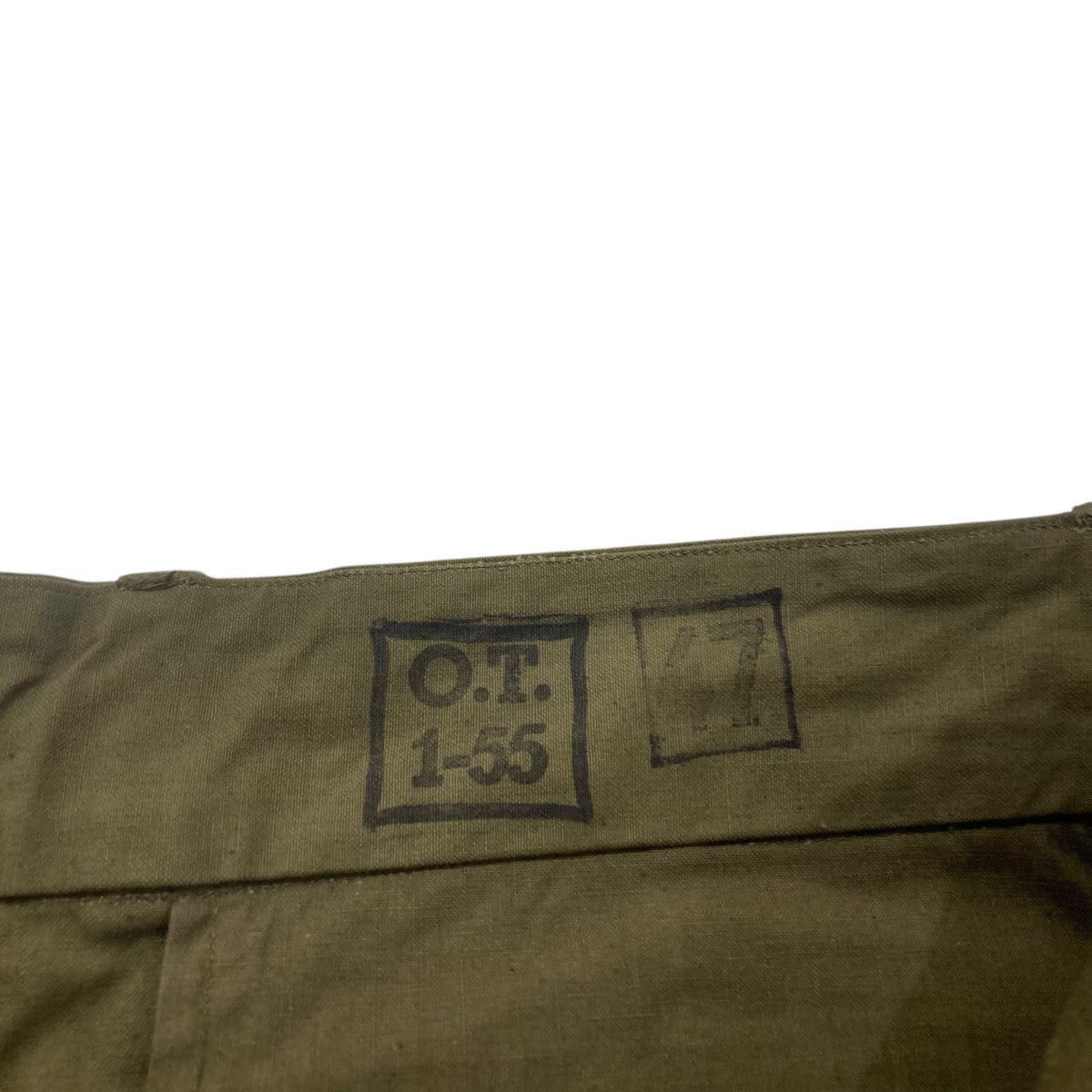 50s M-47 前期モデル コットンツイルミリタリーパンツ