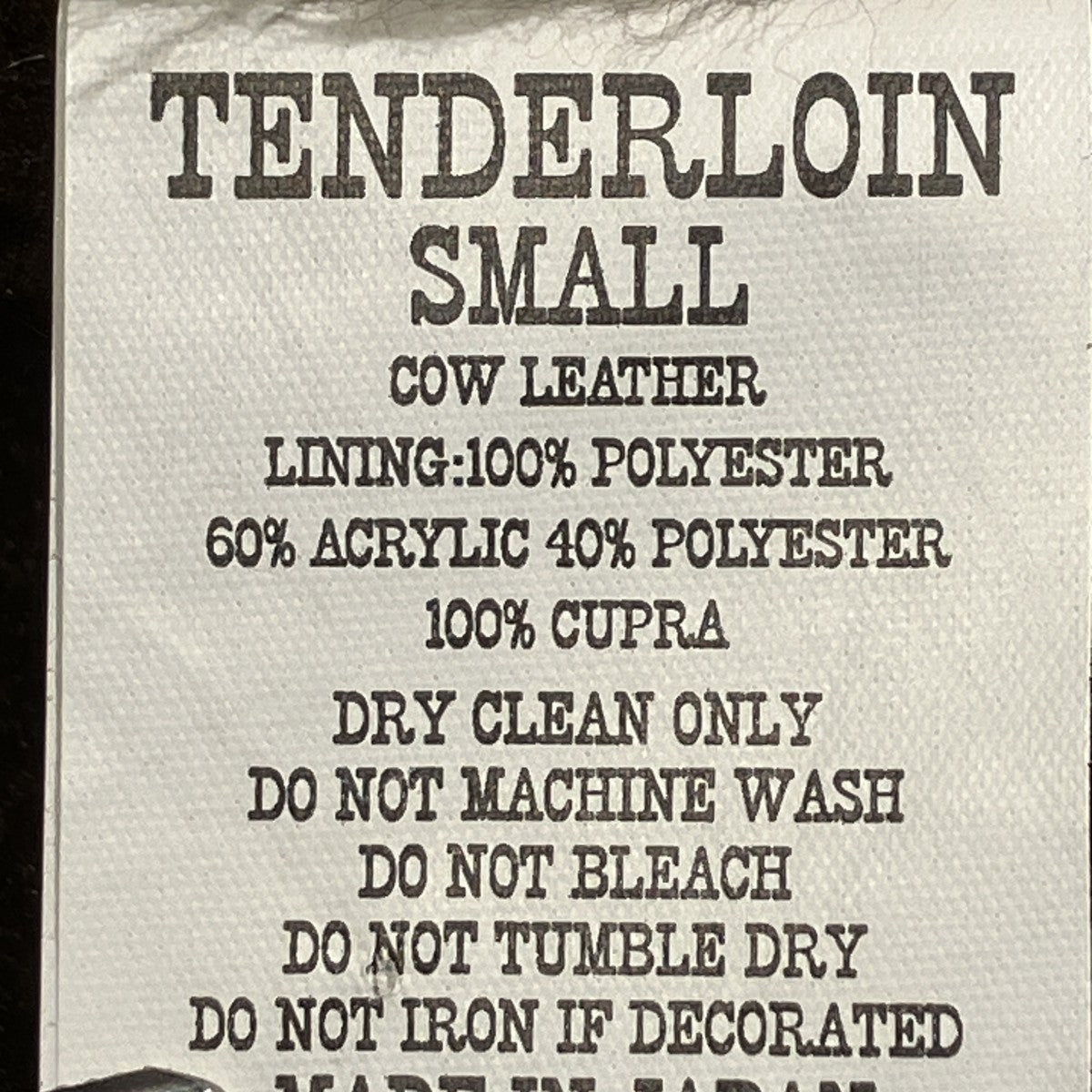 TENDERLOIN 16AWサドルスエードジャケットボアブルゾンジャケット 古着・中古-7枚目のアイテム画像