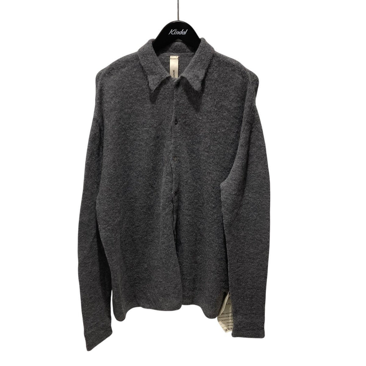 SHINYA KOZUKA 25AWNOTHING SPECIAL KNITTED SHIRTニットシャツ2502SKI20 古着・中古-1枚目のアイテム画像