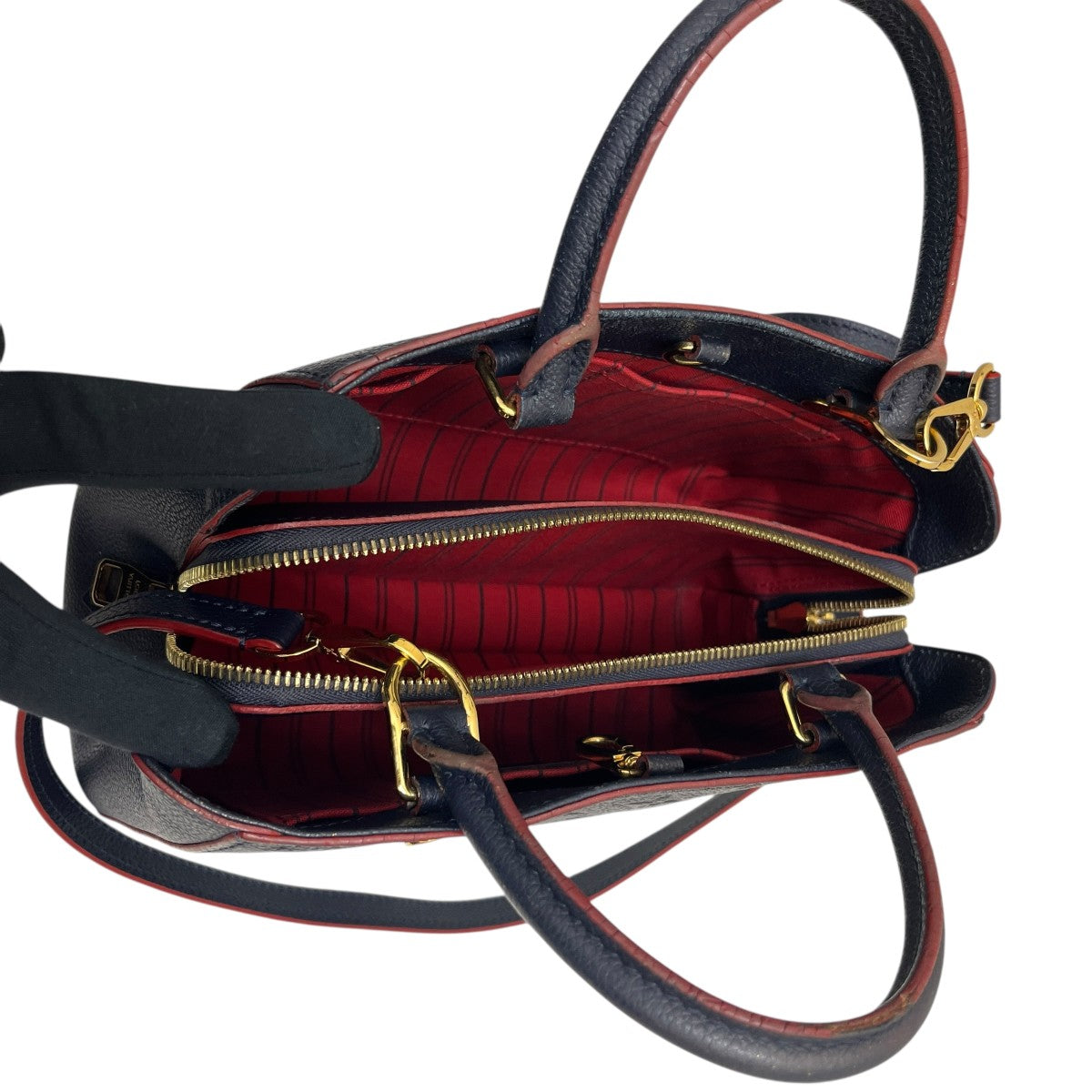 LOUIS VUITTON モンテーニュBBモノグラムアンプラントハンドバッグM42747 古着・中古-7枚目のアイテム画像