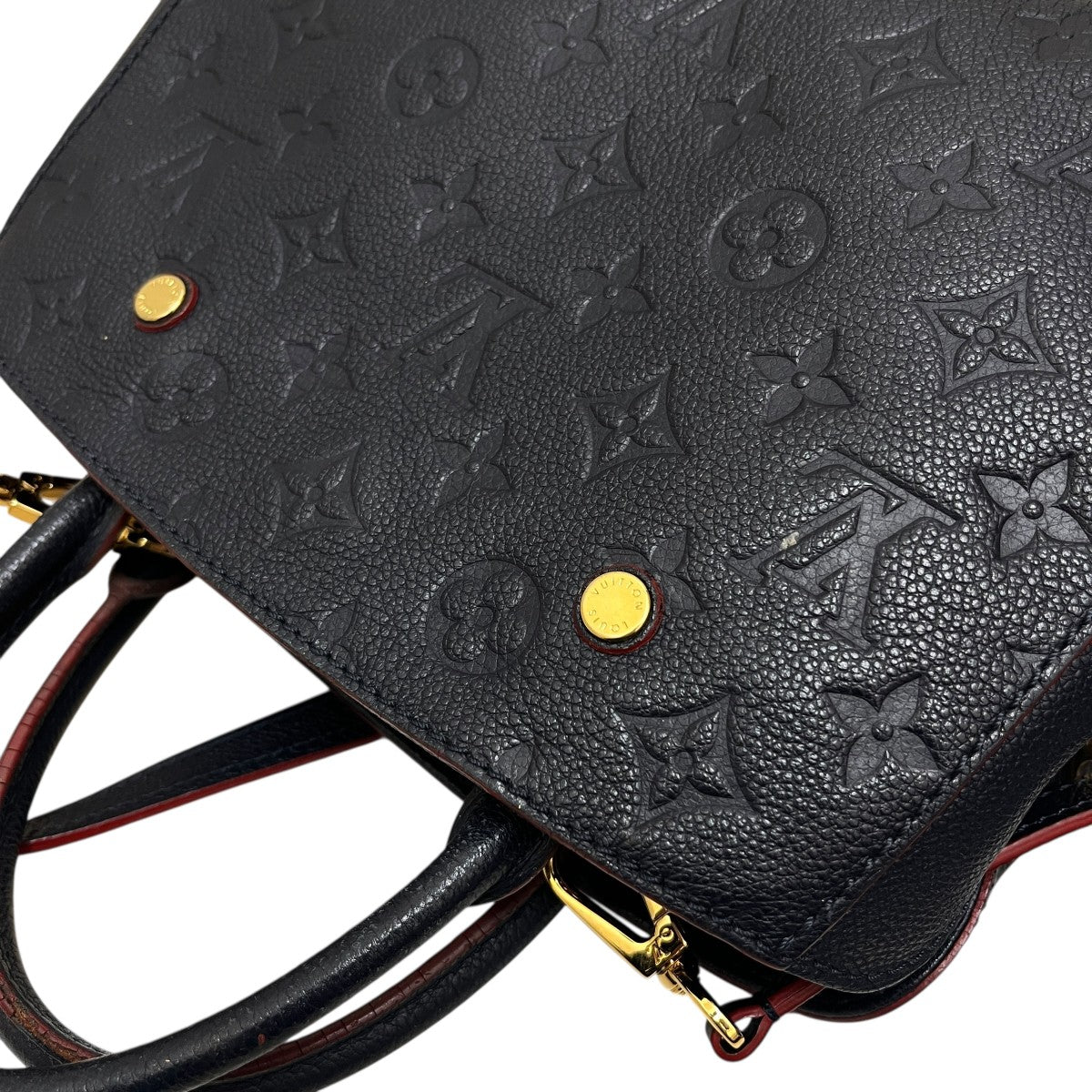 LOUIS VUITTON モンテーニュBBモノグラムアンプラントハンドバッグM42747 古着・中古-8枚目のアイテム画像