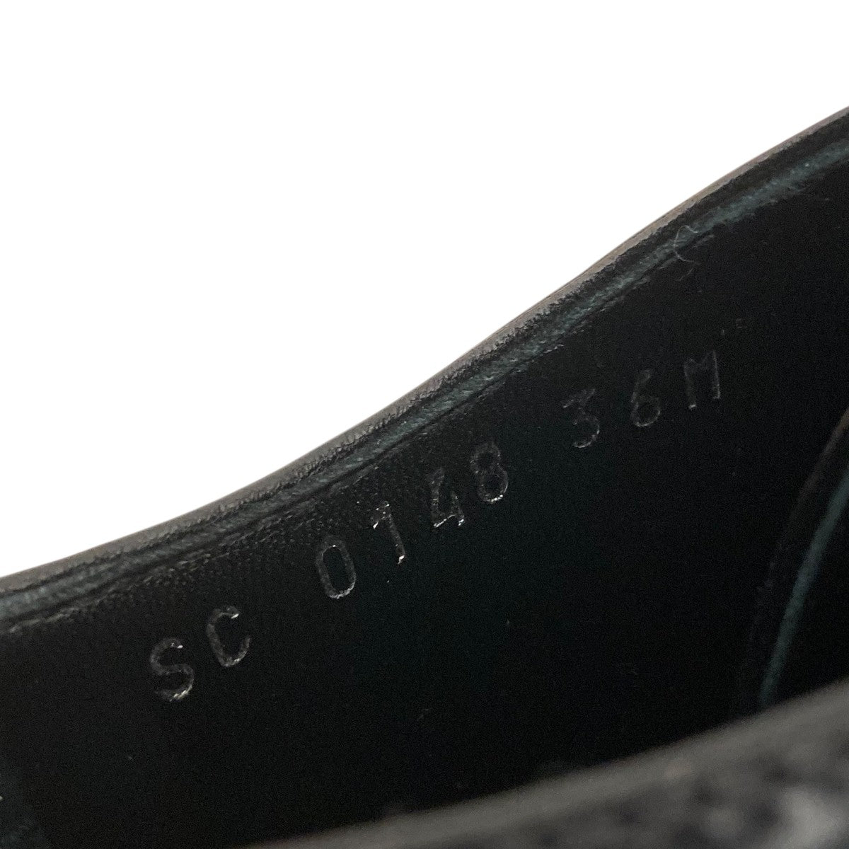 LOUIS VUITTON モノグラムベルト ダービーシューズレザーシューズ 古着・中古-8枚目のアイテム画像