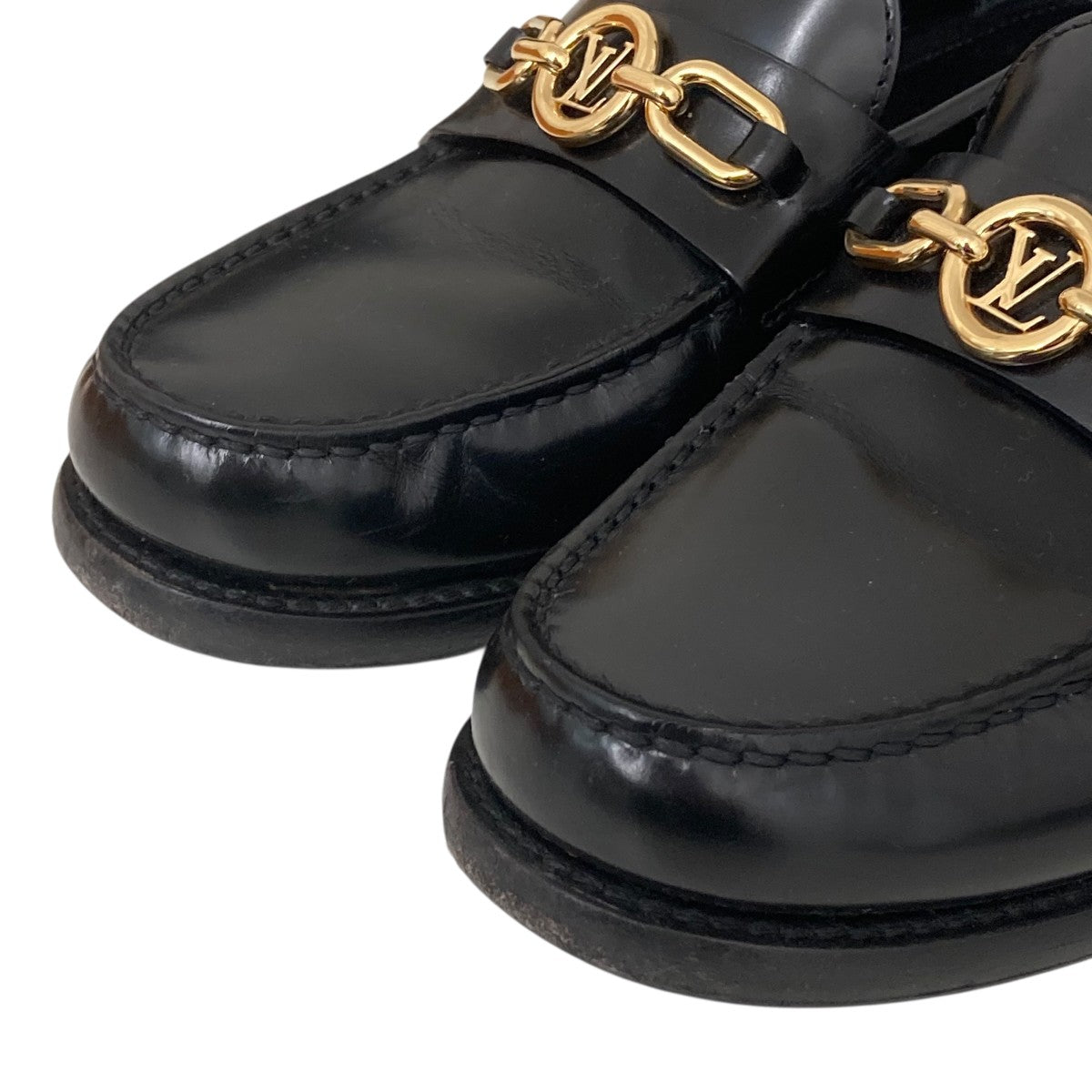 LOUIS VUITTON チェスラインローファー 古着・中古-5枚目のアイテム画像