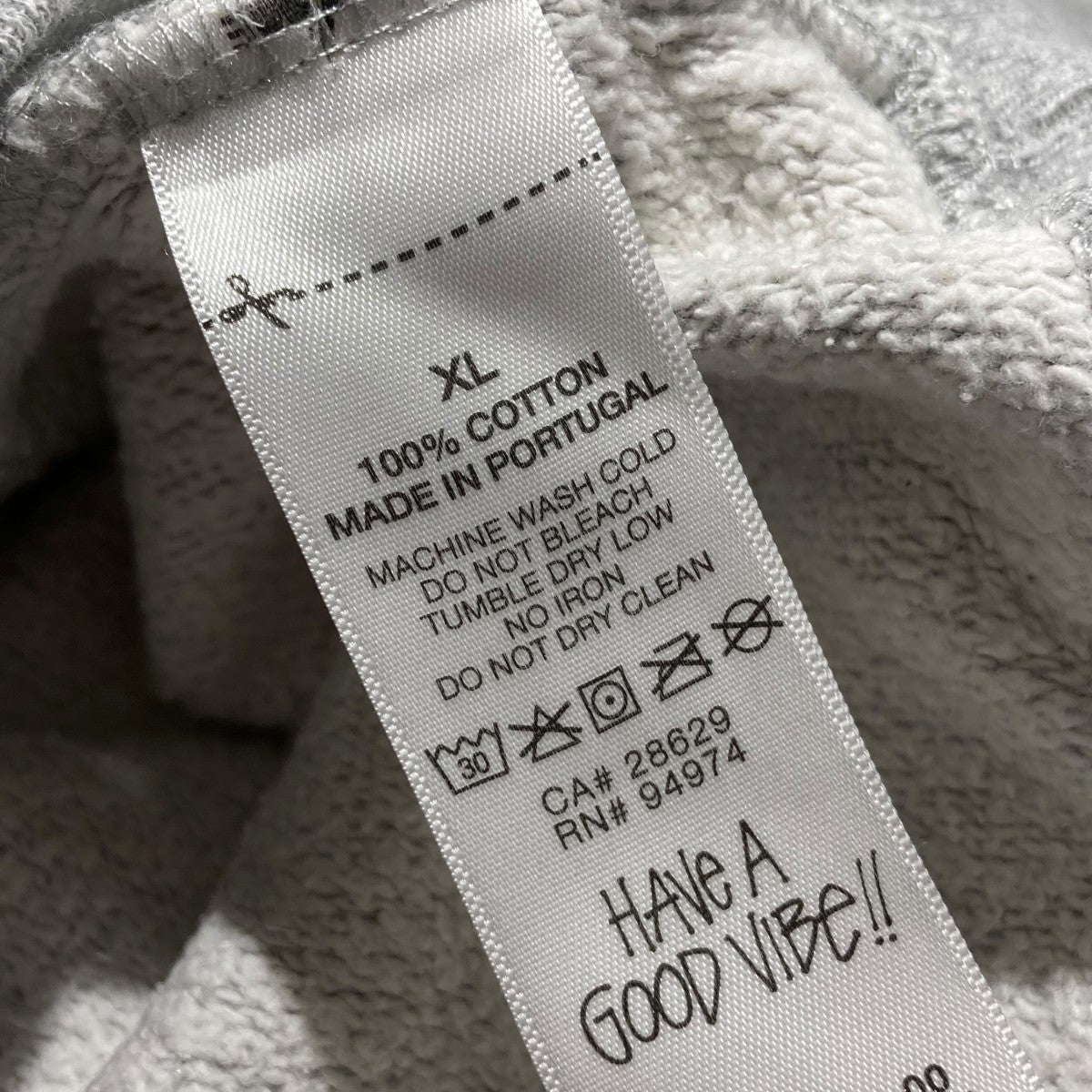 stussy Contrast Stitch Label ( Pullover Hoodieプルオーバーパーカー118459 古着・中古-6枚目のアイテム画像