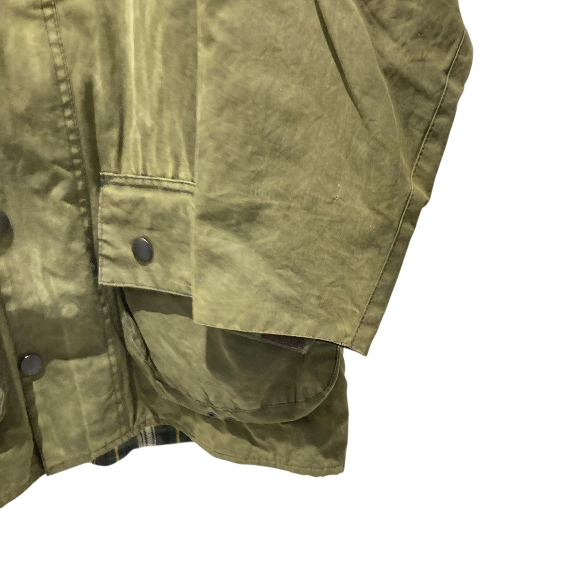 Barbour 87-90S 3ワラント BEAUFORTジャケット 古着・中古-4枚目のアイテム画像