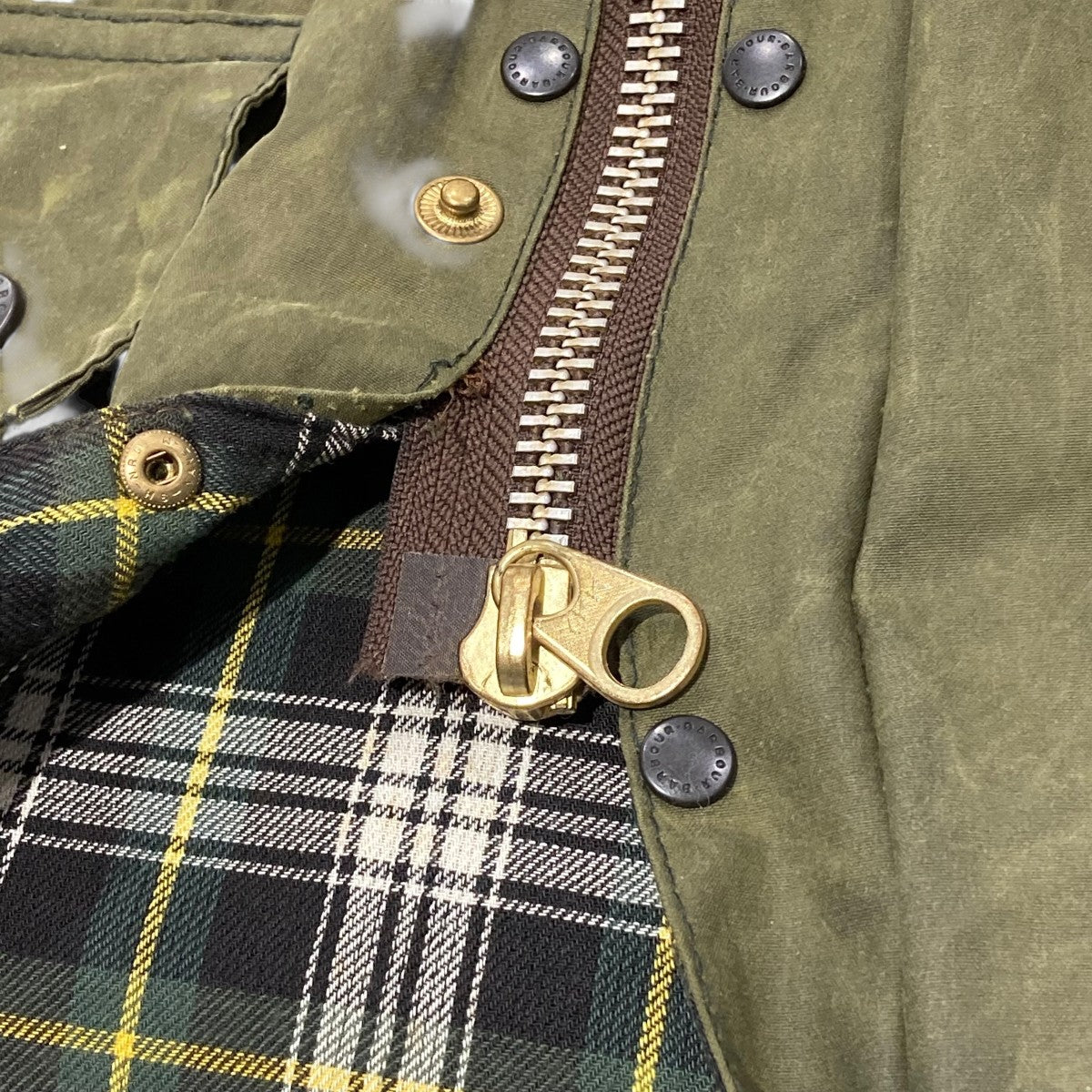 Barbour 87-90S 3ワラント BEAUFORTジャケット 古着・中古-8枚目のアイテム画像
