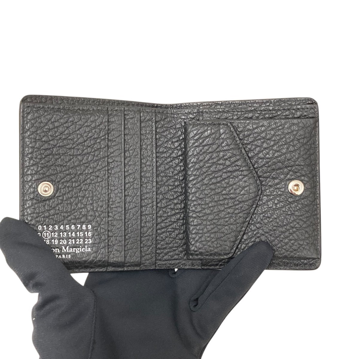 Maison Margiela11 25AWWALLET BLACK2つ折り財布S56UI0140 古着・中古-3枚目のアイテム画像