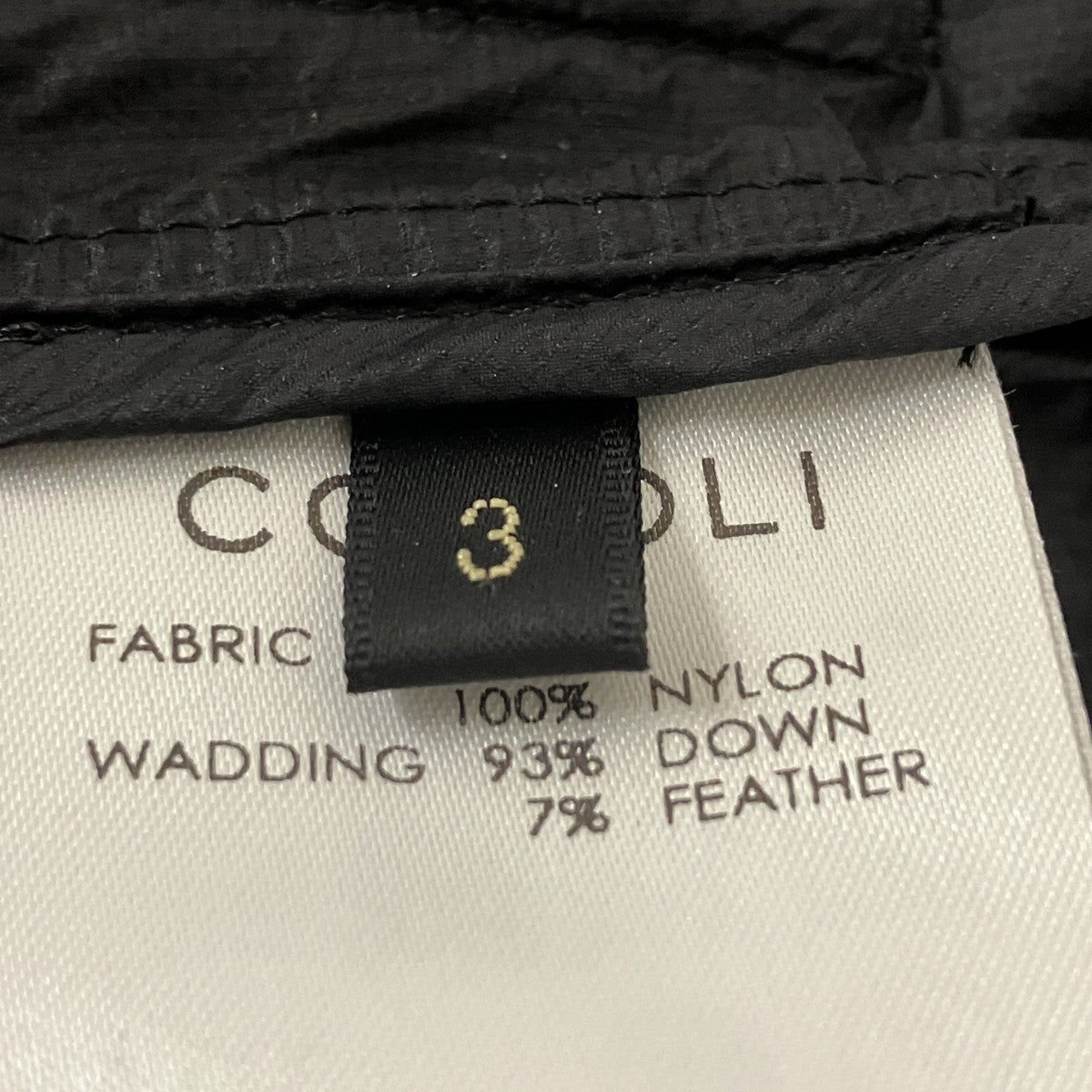 COMOLI 23AWダウンベストY03-01018 古着・中古-6枚目のアイテム画像