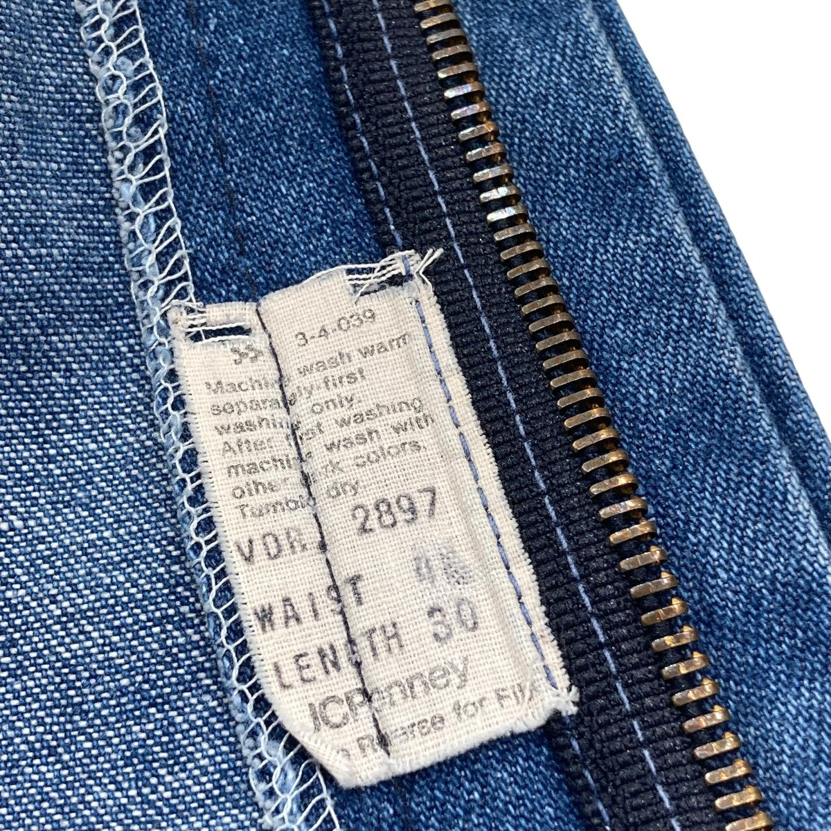 BIG MAC デカTALONデニムパンツ2897 古着・中古-8枚目のアイテム画像