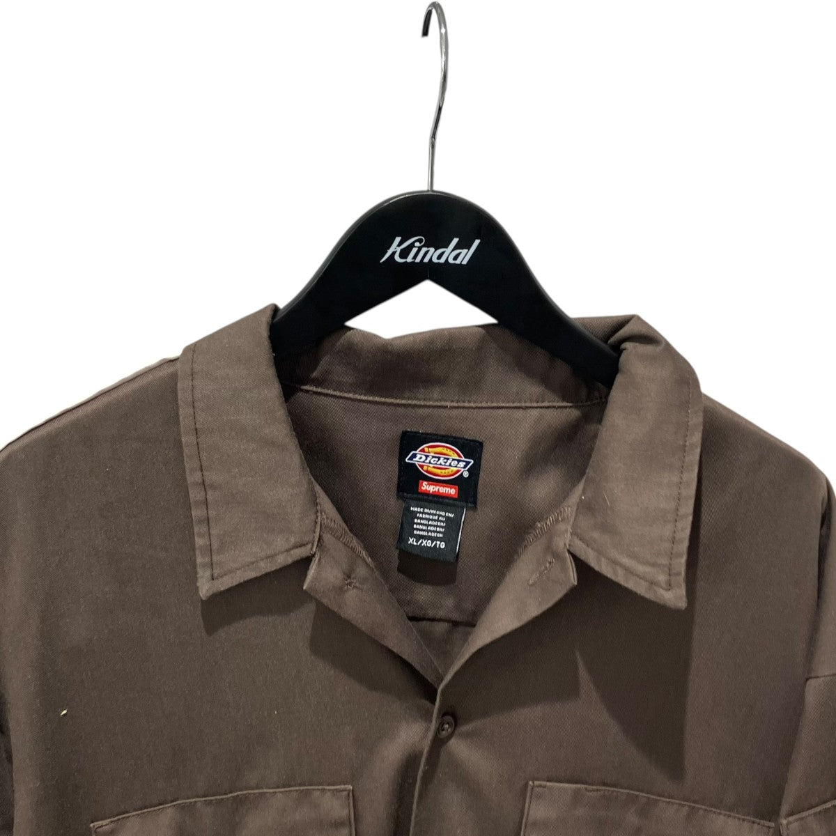 Supreme×Dickies 22SSStripe S S Work Shirt半袖シャツ 古着・中古-3枚目のアイテム画像