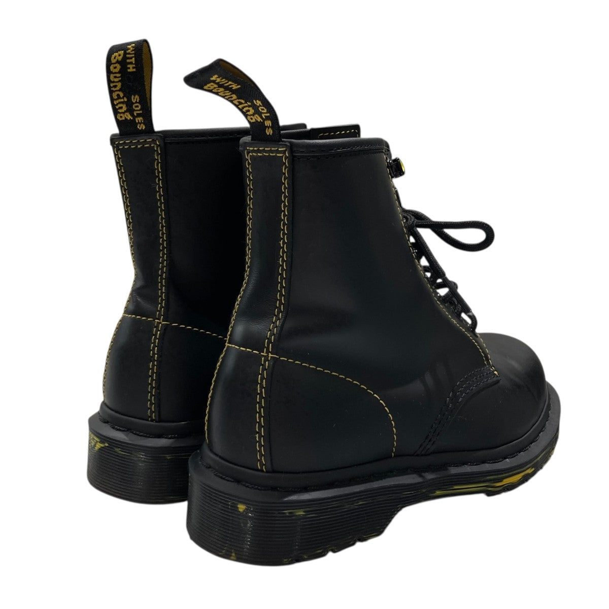 MARBLED SOLE SMOOTH LEATHER LACE UP BOOTSレザーブーツ31158001