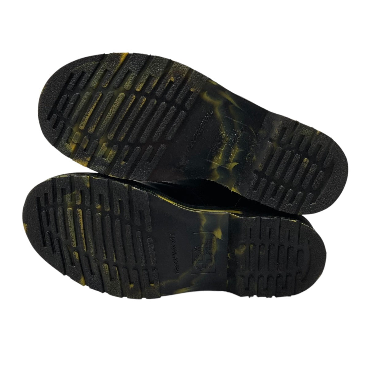MARBLED SOLE SMOOTH LEATHER LACE UP BOOTSレザーブーツ31158001
