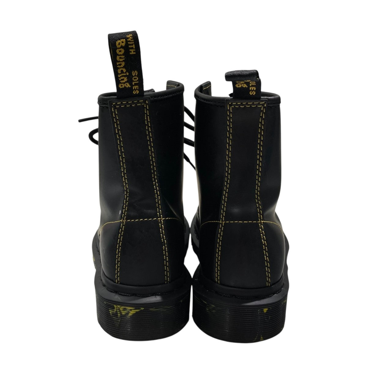 MARBLED SOLE SMOOTH LEATHER LACE UP BOOTSレザーブーツ31158001