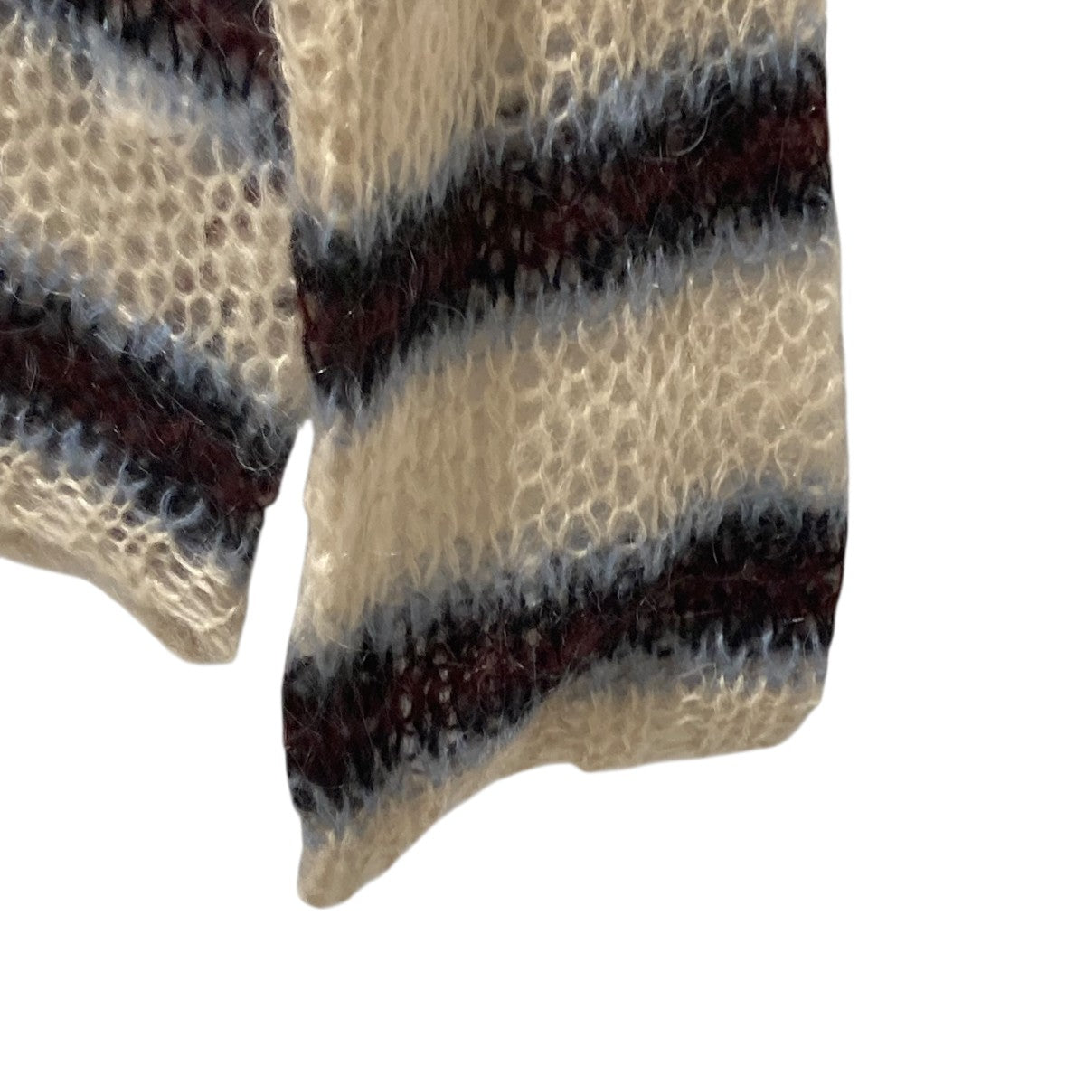 SUGARHILL MOHAIR STRIPE PULLOVERプルオーバーニット2411300603 古着・中古-4枚目のアイテム画像