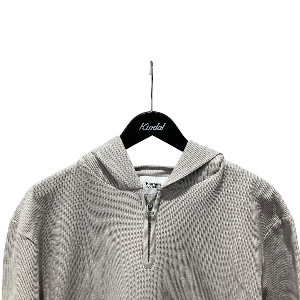 blurhms Thermal Half Zip Hooded半袖パーカーBHS-RKSS17SG01 古着・中古-3枚目のアイテム画像