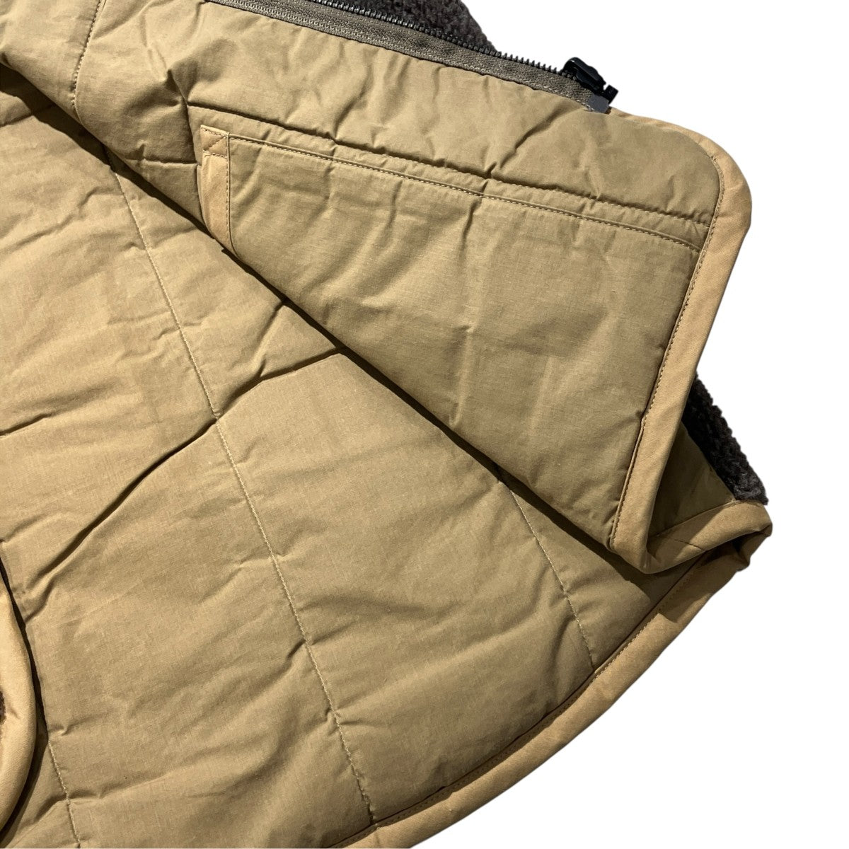 REVERSIBLE ZIP FRONT GILETリバーシブルベスト