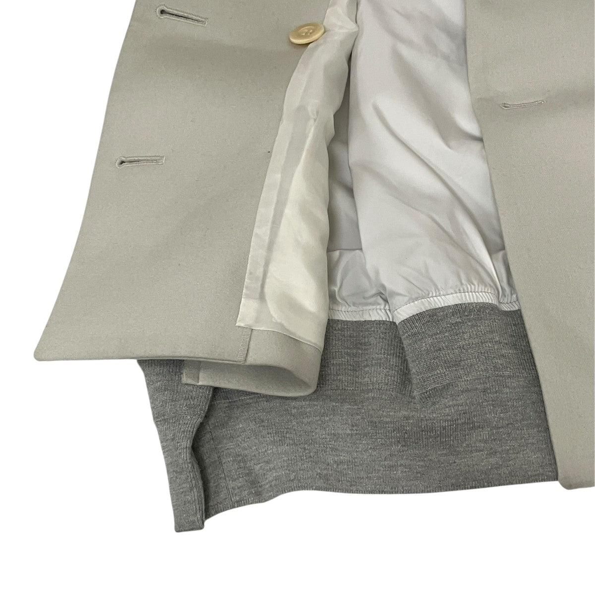 21AWNylon Twill Blouson再構築ドッキングピーコート21-05837